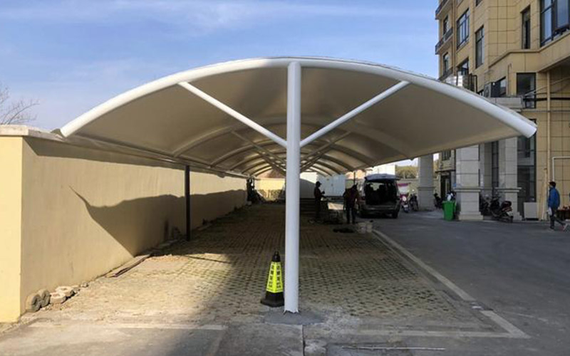 T字形膜结构车棚