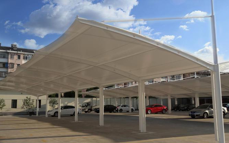 亳州蒙城膜结构车棚的特点