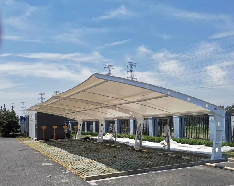 亳州膜结构雨棚的每平方米造价范围（约160-280元/㎡）